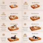 EHEYCIGA Orthopedic Dog Beds for Extra Large Dogs, Waterproof Memory Foam XXL - Image 2
