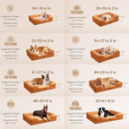 EHEYCIGA Orthopedic Dog Beds for Large Dogs, Waterproof Memory Foam Large Pet - Image 2