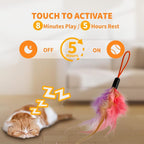 Interactive Cat Toys for Indoor Cats, Automatic Hanging Electric Cat Teaser - Image 5