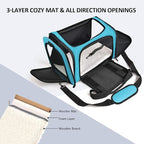 Henkelion Large Cat Carriers Dog Carrier Pet Carrier - Image 2