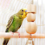 Bird Perch Wooden Parrot Perchs Stand, Small Parakeets - Image 7