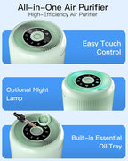 2 Pack Air Purifier for Home Bedroom - Image 7