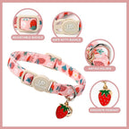 Cat Collar, Cat Collar with Bell, - Image 2