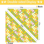 Easter Dog Bandana, 2 Pack Adjustable Holiday Party Pets Easter Egg Bandana - Image 5