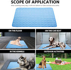 Dog Cooling Mat Pet Cooling Pads Dogs & Cats Pet Cooling Blanket - Image 4
