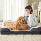 Orthopedic Dog Bed for Extra Large Dogs, Egg Crate Foam Bed for Extra Large Dogs - Image 6
