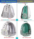 Front Expandable Cat Backpack, Fit up to 20 lbs, Space Capsule Bubble Window - Image 3