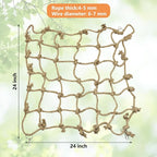 Tfwadmx Natural Bird Rope Net, Large Size - Image 3