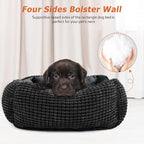 MIXJOY Large Dog Bed for Large Medium Small Dogs, Rectangle Washable Orthopedic - Image 2