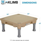 Blue-9 Pet Products KLIMB Dog Training Platform and Agility System, Durable and - Image 4