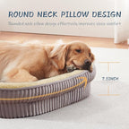 Orthopedic Dog Bed for Small Dogs Breeds, High Density Egg Crate Foam Dog Sofa - Image 4