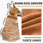 3 Pack Dog Sweaters for Small Dogs Girl Boy Winter Fleece Clothes Warm Soft Dog - Image 2