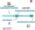 Kittyrama Aqua Kitten Collar - Image 3