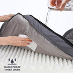 INVENHO Orthopedic Large Dog Bed, Washable Waterproof, Egg-Crate Foam Dog Couch - Image 3