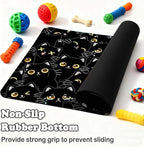 Cat Food Mat for Pet Dog Food Mat, Non-Slip Cat Pet Feeding Mats for Floor - Image 5