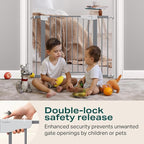 Cumbor 29.7"-40.6" Baby Gate for Stairs, Mom's Choice Awards Winner-Dog Gates - Image 3