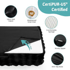 Faux Rabbit Fur Orthopedic Dog Bed, Dog Bed - Image 5