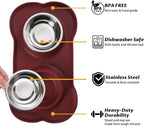 Hubulk Pet Dog Bowls 2 Stainless Steel Dog Bowl - Image 2