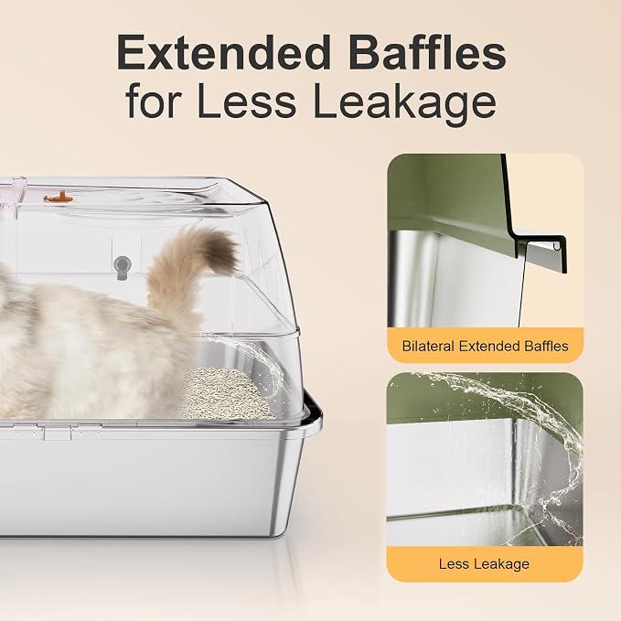 Stainless Steel Litter Box - Image 4