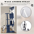 Heavy Duty Cat Tree Tower, Cat Condo, Hanging Ball - Image 2