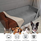 Ameritex Pet Bed Blanket Reversible 100% Waterproof Velvet Super Soft - Image 4