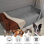 Ameritex Pet Bed Blanket Reversible 100% Waterproof Velvet Super Soft - Image 4