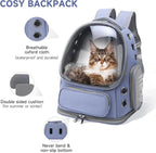 Cat Backpack Carrier, Breathable Cat Carrier Large Space Bubble Pet Backpack - Image 6