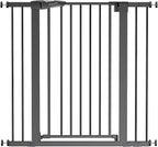 BABELIO 36" Tall Baby Gate, 26-40" Wide Auto Close Pet Gate, PressGuard C5 by BABELIO