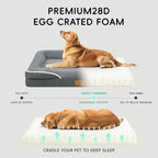 Homemate Dog Beds Large Sized Dog: 36x27 inch Orthopedic Large Dogs Bed XL - Image 4