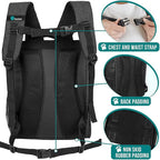 PetAmi Dog Backpack Carrier for Small Large Cat, Ventilated Pet Hiking Backpack - Image 5