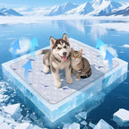 Dog Cooling Mat, Cooling Mat for Dogs, Breathable Dog Bed by Velvopet