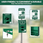 Aluminum Outdoor Dog Bag Dispenser - Image 3