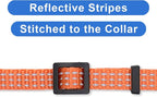 Pawtitas Reflective Orange Cat Collar - Image 4