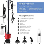 Aquarium Gravel Cleaner Siphon Kit, 6 in 1 Automatic Fish Tank Cleaning Tools - Image 6