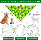Holiday Dog Bandanas 4 Pack, Halloween Thanksgiving Christmas New Year - Image 2