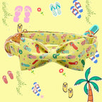 Elegant Little Tail Bowtie Dog Collar - Image 3