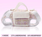 Dog Lift Harness Backpack for Small Dogs Cats, Adjustable Straps Dog Sling - Image 9
