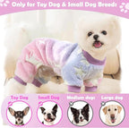Small Dog Pajamas Pjs Sweater Cute Extra Small Dog Clothes, 4 Legs Puppy - Image 3