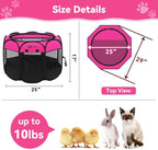 Dog Playpen, Puppy Pet Playpens Indoor - Image 6