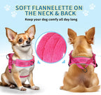 SlowTon No Pull Small Dog Harness and Leash Set, Puppy Soft Vest Harness Neck & - Image 2