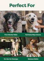 Earth Rated XL Pet Wipes for Dogs & Cats, Unscented Hypoallergenic, 60 Ct - Image 6