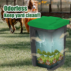 Yatmung 20L/5Gallon Dog Poop Trash Can Outside - Image 4