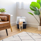 IRIS USA Cat Litter Box, Litter Box Enclosure - Image 5