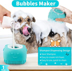 Comotech 6PCS Dog Bath Brush & Dog Toothbrush | Adjustable Handle Shampoo Brush - Image 2