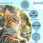 Breakaway Cat Collars with Bells, MUZIEBA Kitten Collar - Image 2
