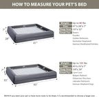 WNPETHOME XL Extra Large Dog Bed, Washable Dog Couch - Image 3