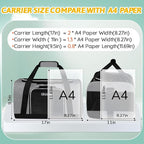 Petskd Pet Carrier 17x11x9.5 Alaska Airline Approved, Pet Travel Carrier Bag - Image 3
