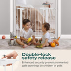 Cumbor 29.7-40.6" Baby Gate for Stairs, Mom's Choice Awards Winner-Dog Gate for - Image 4