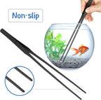 Weewooday 3 Pieces Axolotl Tank Accessories, Extra Long Tweezers - Image 3
