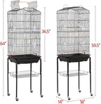 Yaheetech 64-inch Play Open Top Medium Small Bird Cage - Image 3